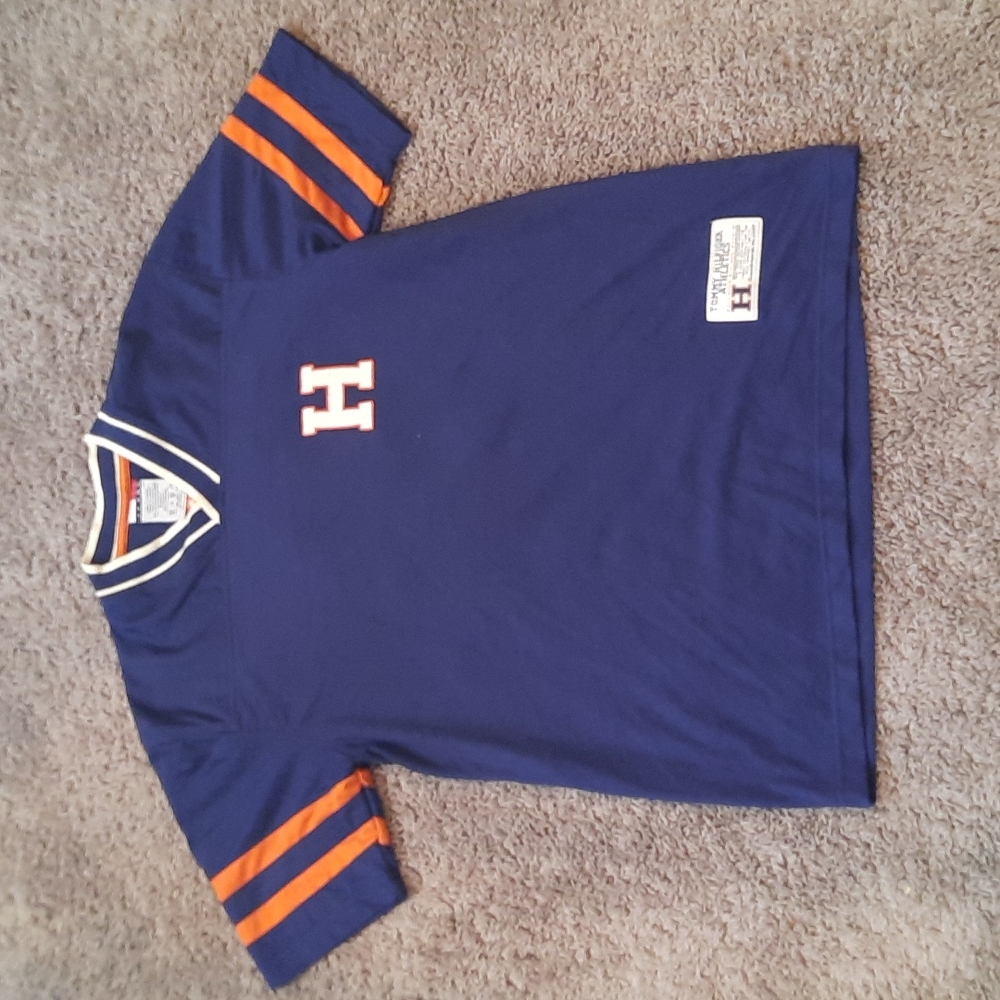 Vintage Tommy Jeans Sand Knit Tackle Twill Shirt